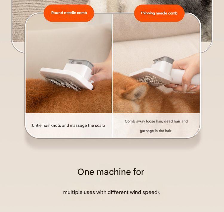 Water blower pet dog hair dryer cat hair absorber high power hair blower and hair absorber large dog blow dryer - view 3