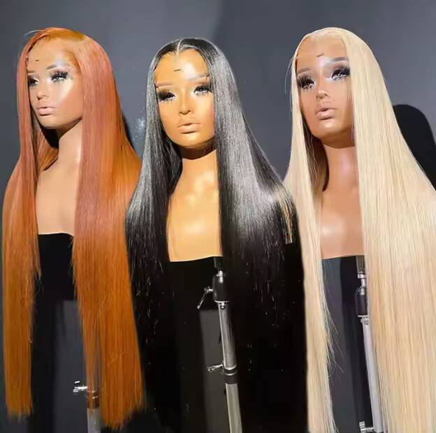 40 Inch Bone Straight Human Hair Lace Front Wigs Cuticle Aligned Hd Lace Frontal Wig Vietnamese Raw Hair Wigs for Black Women