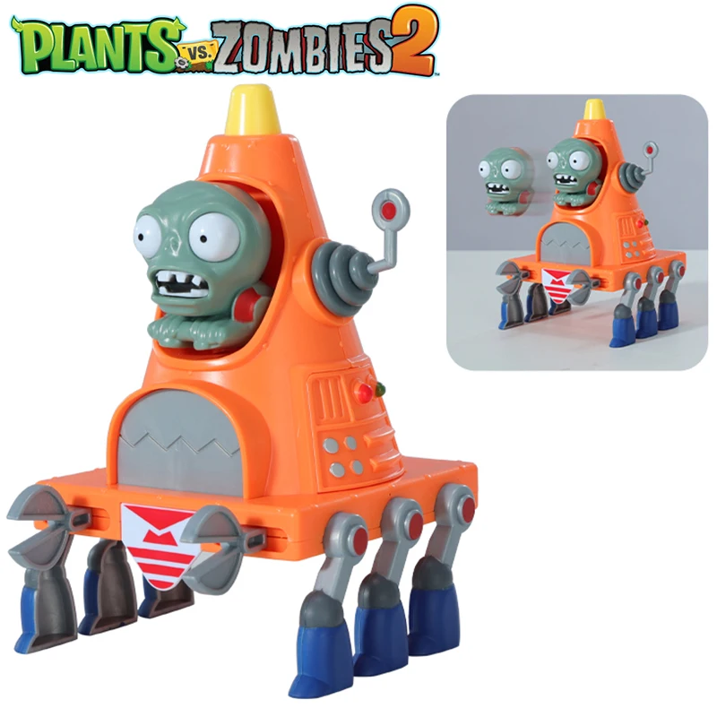 Plants Vs Zombies 2 Licensed Peashooter Mecha 10-Piece PVC Action Figure Set Non-Toxic Battle Role Play Bulk Stock Kids Birthday Party Favors
