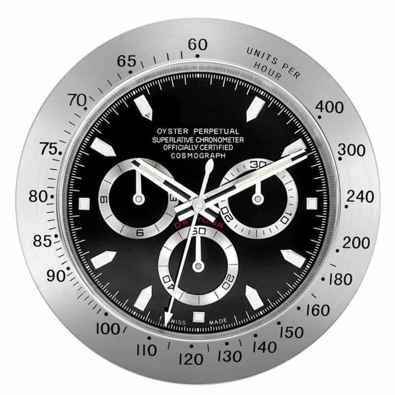 Luxury wall clock Luminous Metal Design Wall Watch Cheap Fashion wall clock and watch