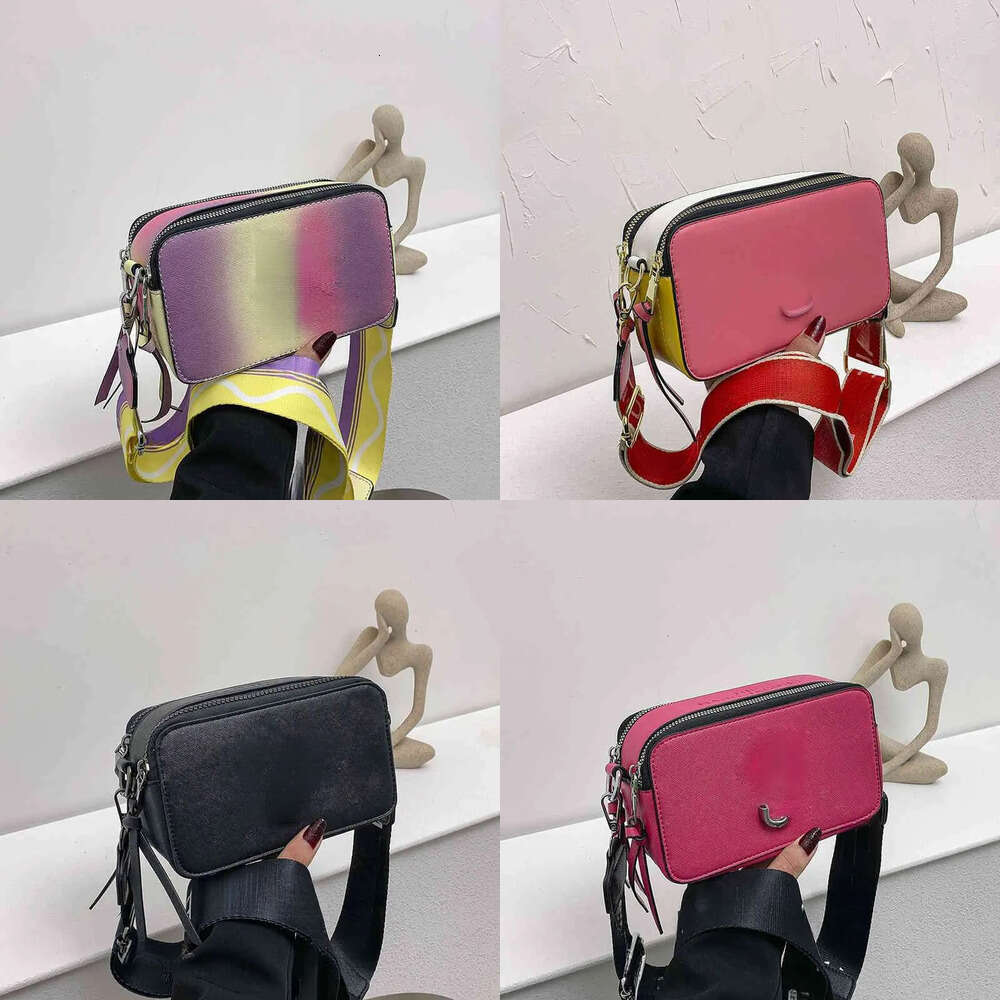 Designer Classic Camera Snapshot mark jakobs Bags Fashion Shoulder Bag Cross Leather Wear-resistant Adjustable Strap Daily Commuter Women marrs jacoos 04