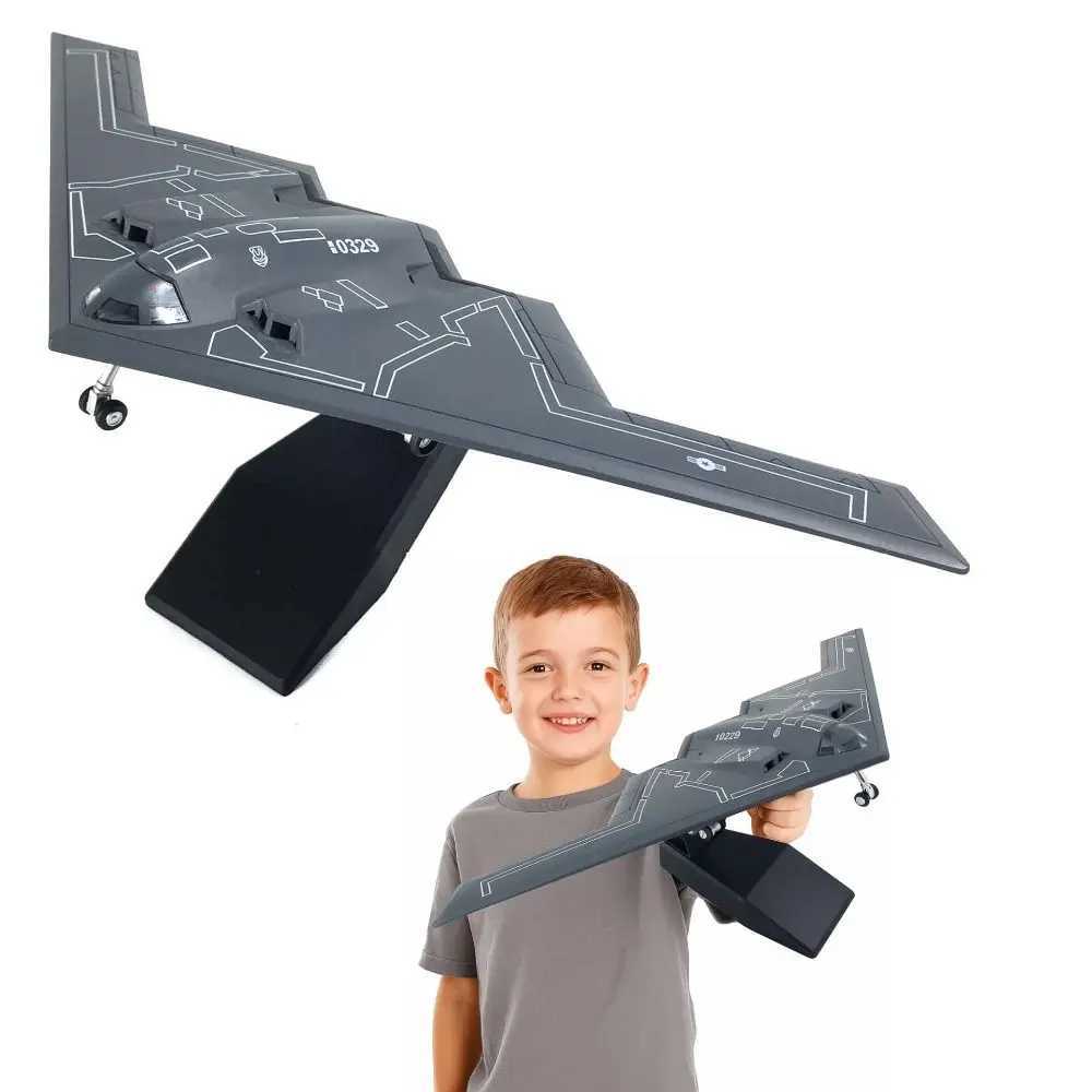 1200 Scale Air Force B2 USAF B-2A For Display B2 Aircraft Model Diecast Ghost Airplane Plane Toy Home Decor C251118