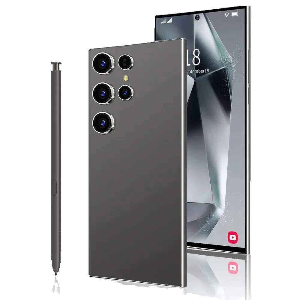 S24 Ultra 4G 3G 2G Smartphone Dual SIM Android Phone 6.8Hd+ HD Display 64Gb 128Gb