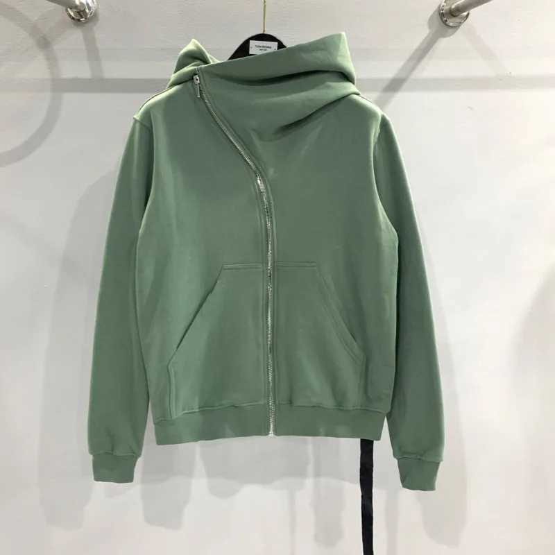 HKSH Mens Tide Punk Dark Autumn Winter New RO Style Wizardry Zipper Womens Fashion Cotton Sweatshirt Chic Coats Hoodies HK0530 X251118