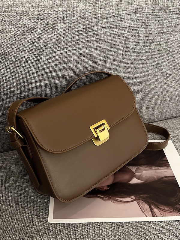 Women Shoulder Bag Handbag Tote Messenger Bag Preppy Style Female Vintage Envelope Bag High Quality Briefcase Handbags PU Leather Shoulder Bag