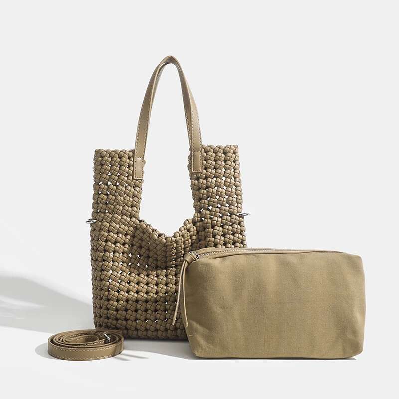 Tote Handbag For Women Bucket Bags Large Purse Woven Handbags Special Design Original Quality Gift