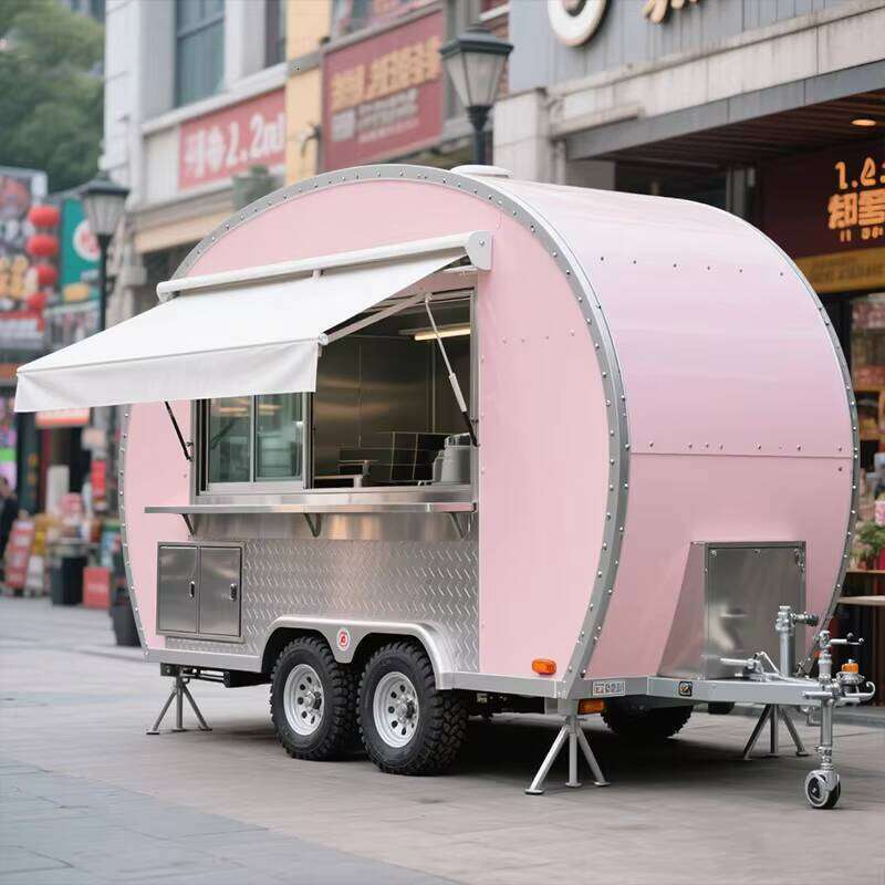 High Quality Custom Food Truck with All-in-One Kitchen Setup for Startup Food Business
