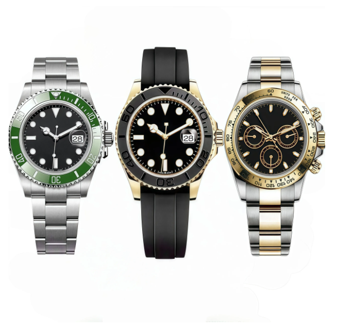 watch mens automatic mechanical ceramics watches 40mm full Stainless steel clasp wristwatches sapphire super Luminous