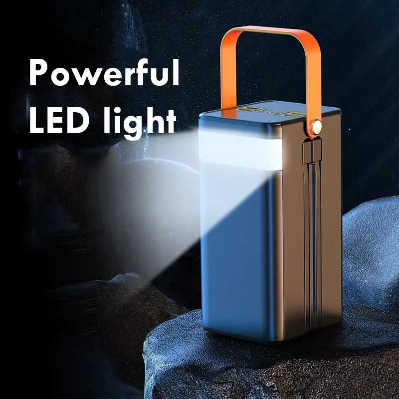 Portable 60000mAh Large Capacity Power Bank 225W Fast Charger With Cable Powerf External Spare Battery For iPhone C251118