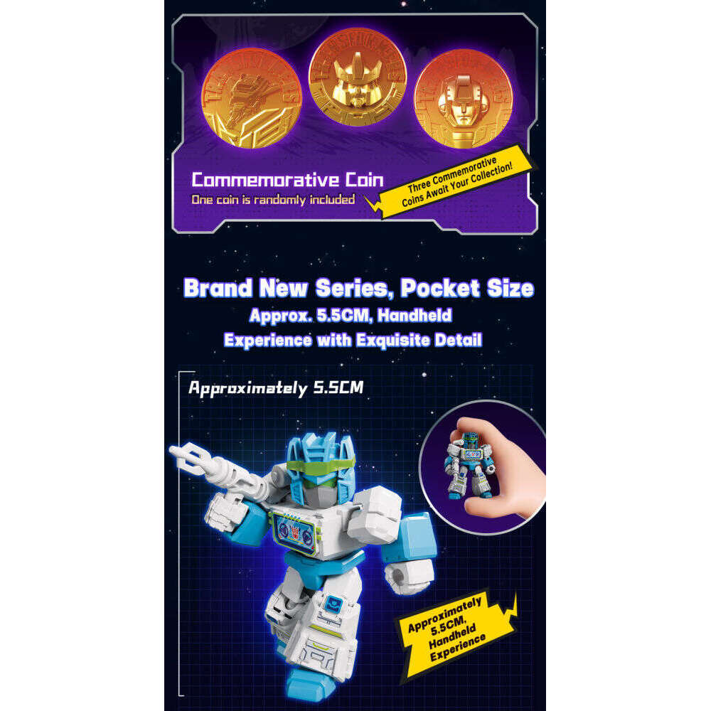 BLOKEES Transformers Defender Version 05 Mini Action Figures Gift Toys Complete Set