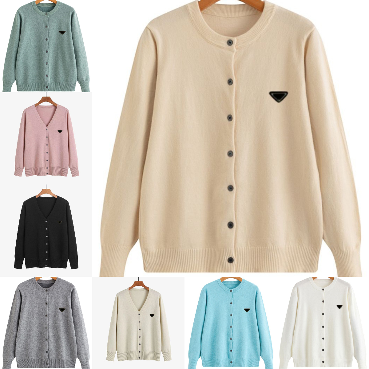 30 Colors Designer Woman Cardigan Winter Sweater Fashion Crewneck Sweaters Cashmere Top Wool Coats Luxury Ladies Classic Letters Cardigans