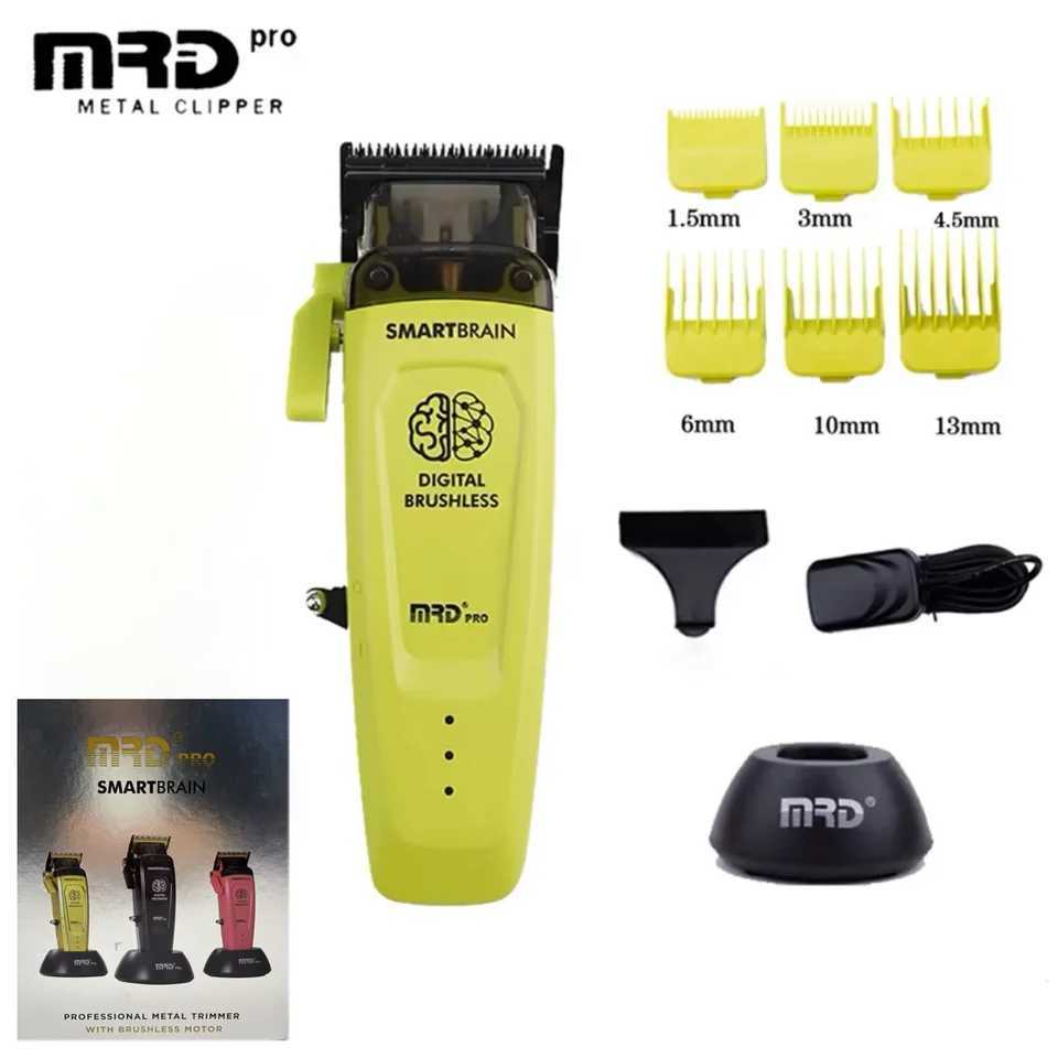 MRD Intelligent Brain HC-90-4 Mens Professional All Metal Elevator High Torque Digital Brushless Motor Cordless TrimmerW250418