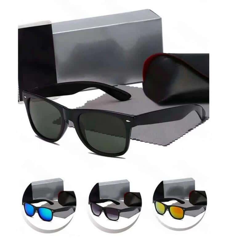 Brand Designer Sunglasses Classic rayitys Erika Model Polarized Summer Sunglasses UV400 Lens Retro Top Quality Glass Lenses Eyeswear with Box