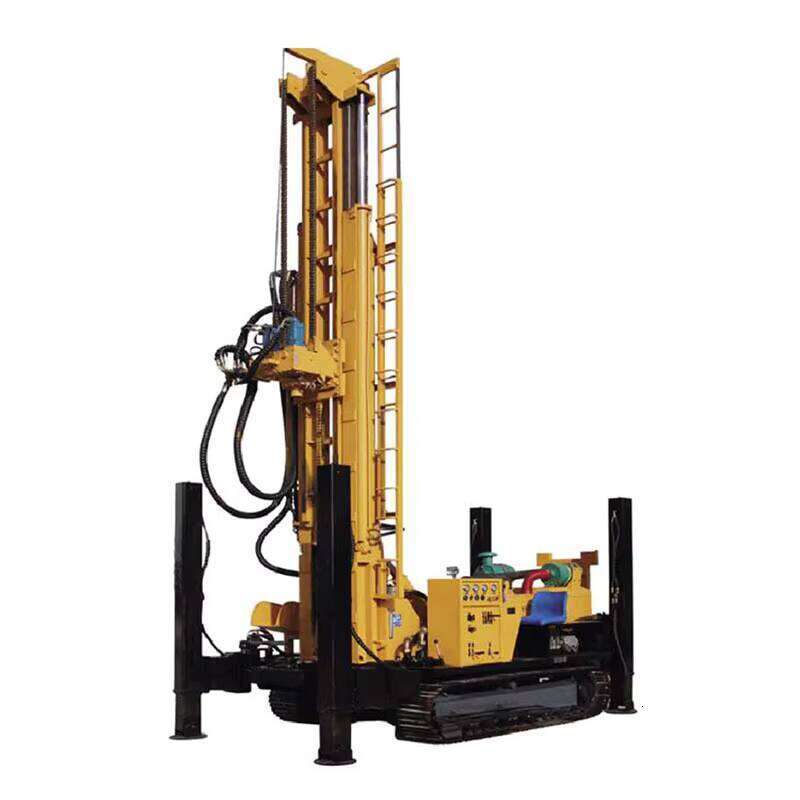 Durable 200m Water and Gas Exploration Drill Rig with Air Compressor for Geological Surveys, Water Drilling Rigs