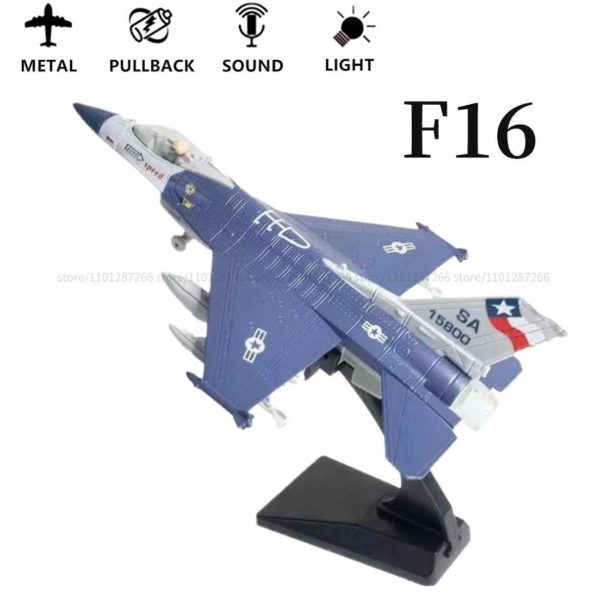 150 Pullback Go Jet Fighter F16 F22 F35 B2 J31 Aircraft Toy with Light Sound Scale Diecast Plane Model Kid Boy Baby Gift C251118