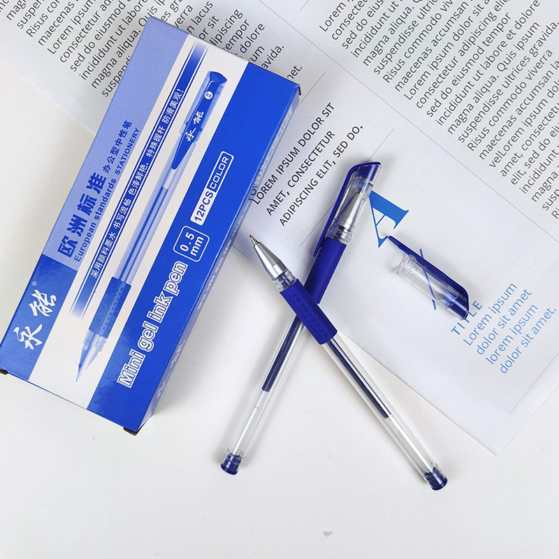 Neutral Ink Bulk Set - Professional European Style Writing Instruments (0.5mm) Available in Black, Red, Blue