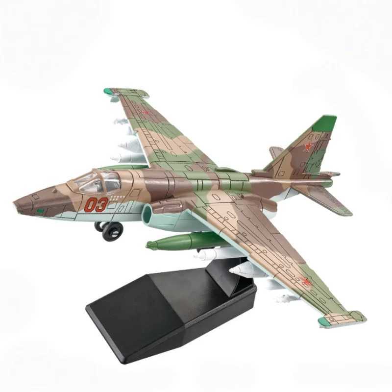 172 Russian SU-25 Frogfoot Support Attack Aircraft Model Creative Military Series Building Blocks DIY Toys For Boys Xmas Gifts C251118