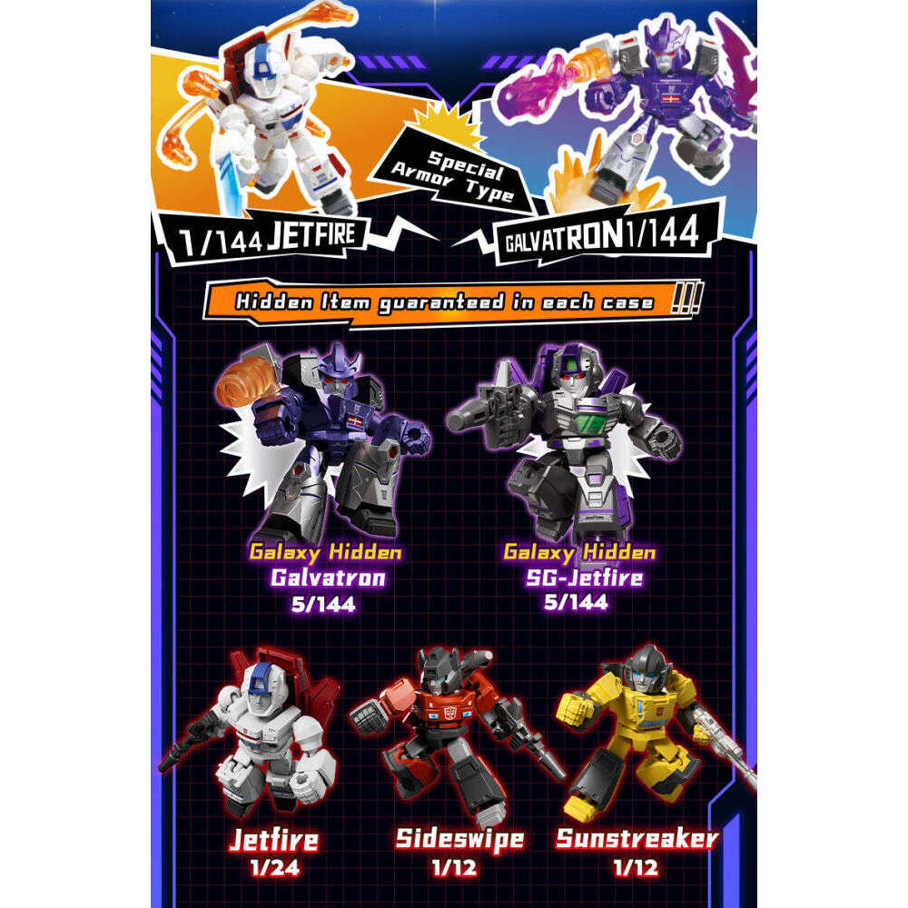 BLOKEES Transformers Defender Version 05 Mini Action Figures Gift Toys Complete Set