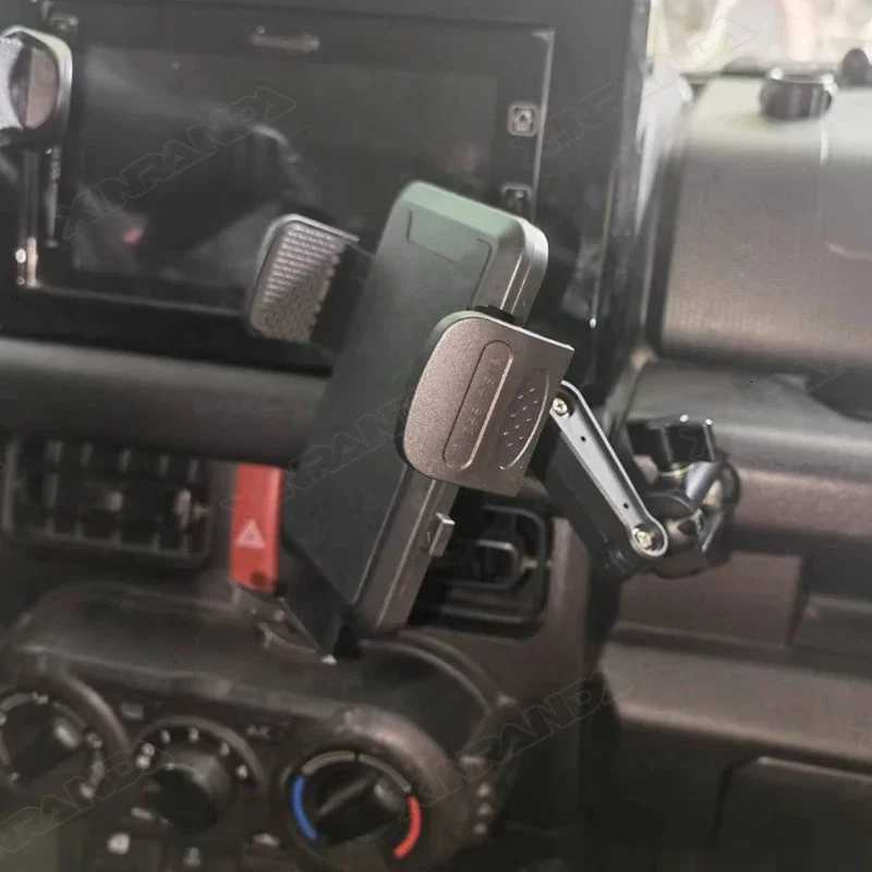 Phone Holder Bracket for Suzuki Jimny JB74 SIERRA JB64 2019 2020 2021 2022 2023 2024 Mobile Phone Holder Stand Jimny AccessoriesM251118