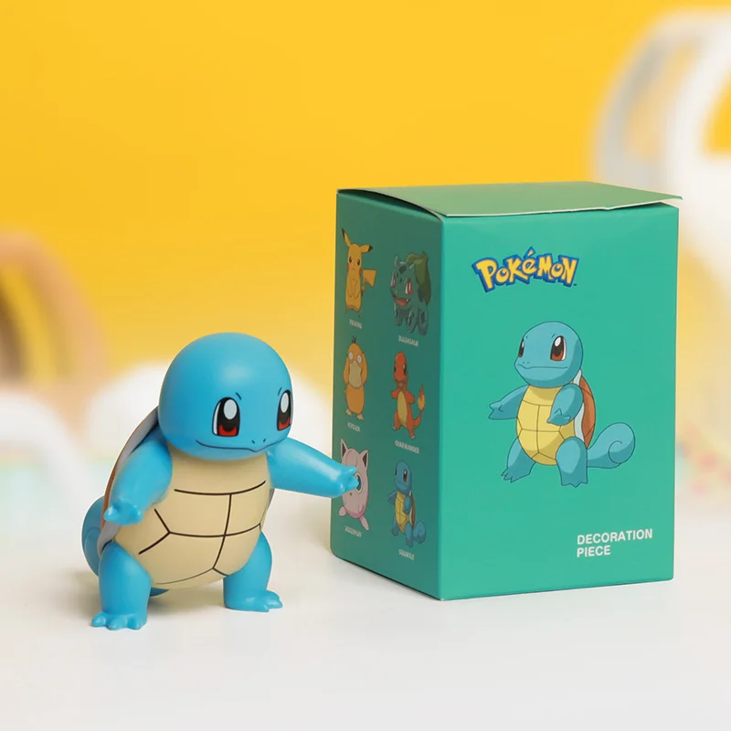 Pokemon Licensed Pikachu 1/10 Scale PVC Model Kit Kawaii Collectible Action Figure Bulk Stock Kids Birthday Party Favors Gifts