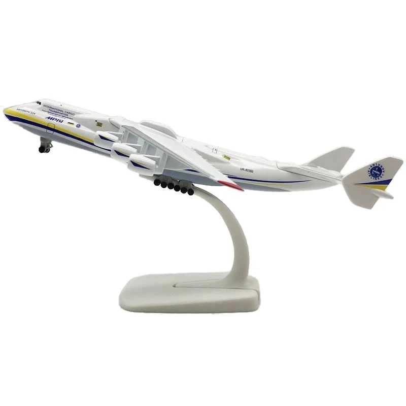 20cm Alloy Soviet Toy Union Air ANTONOV 225 Airlines An-225 Mriya WORLD BIGGEST CARGO Airplane Model Plane Diecast Aircraft Mode C251118