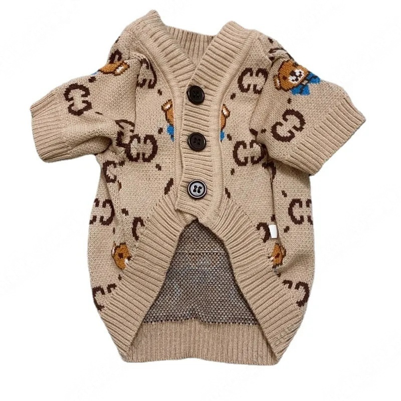 Pet Spot Wholesale Dog Teddy Pomeranian Schnauzer Cat Sterilization Clothes Winter Cute Sweater 2