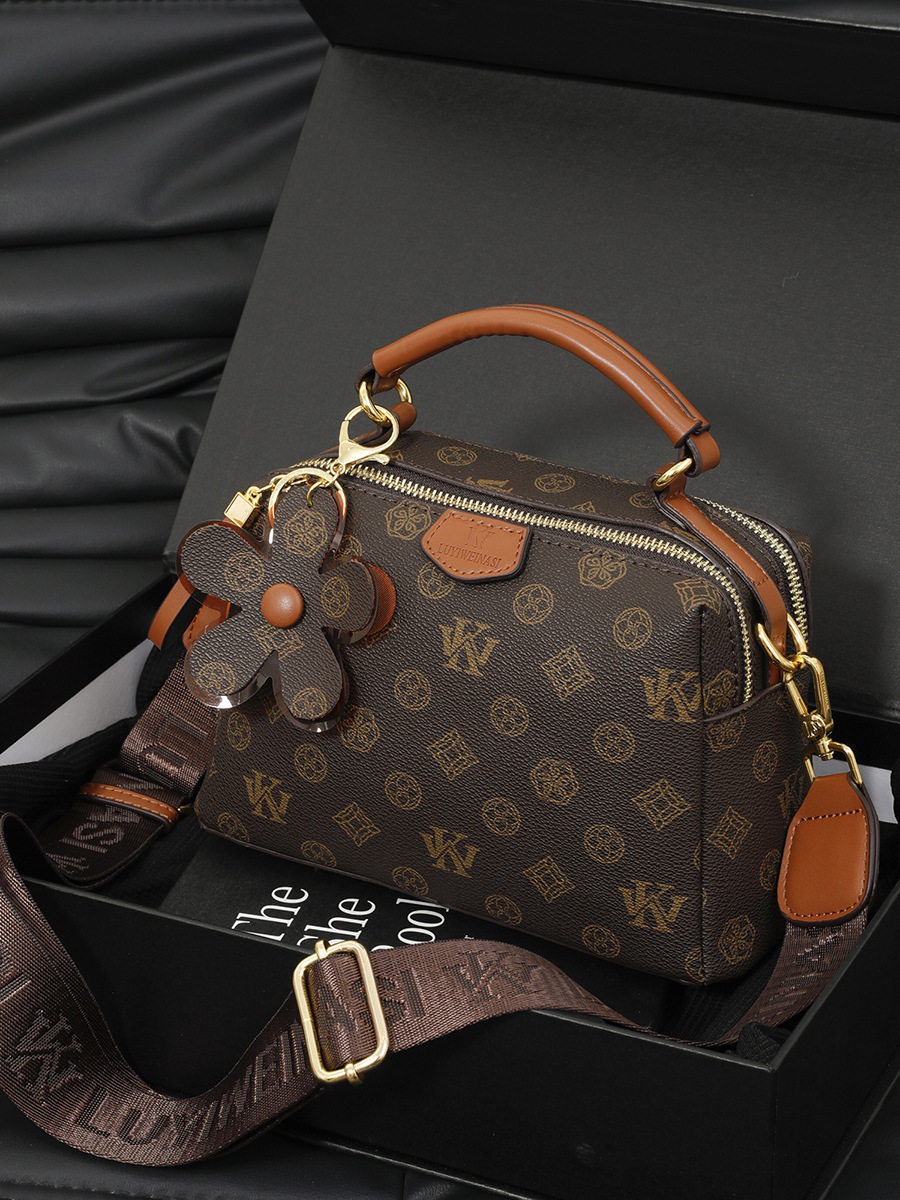 Lacel Urwebin Tote Mother-Daughter Set for Women Fashionable Capacity Two-Piece Handbag Emed Commuter Shoulder Bags Underarm Large Bag