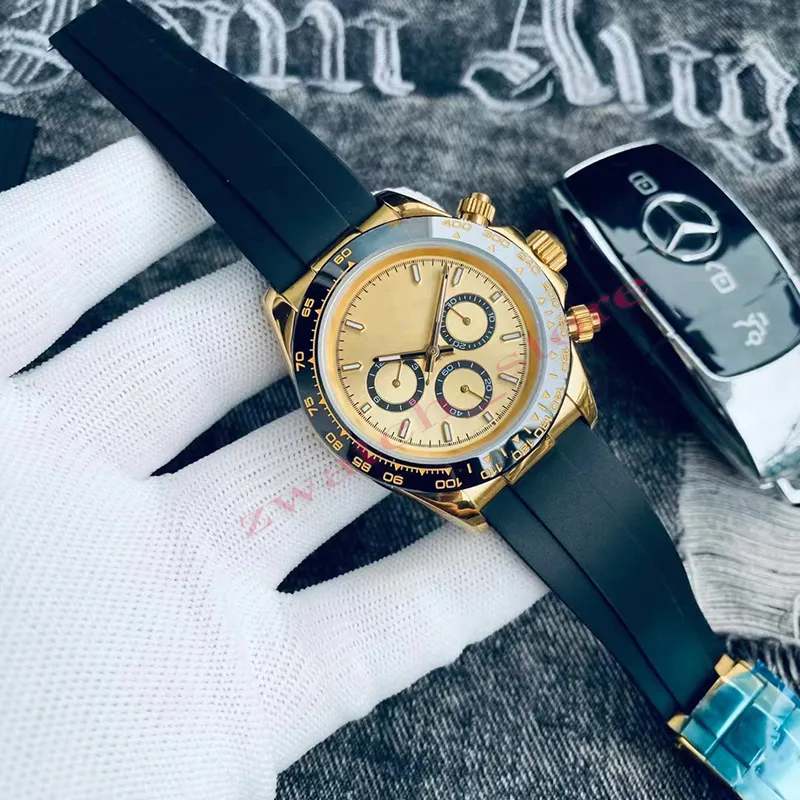 Top brand series Men's Automatic Mechanical Movement Waterproof designer stainless steel watch strap High-end men's watch