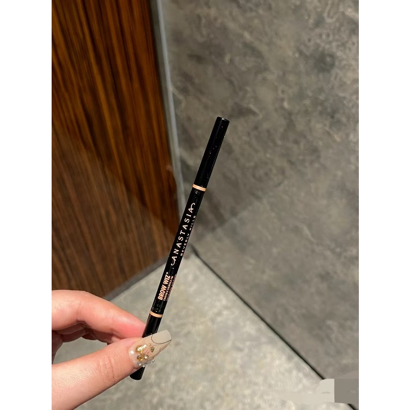 Anastasia Beverly Hills Dual-Ended Automatic Brow Pencil with Brush Brow Wiz Ultra-Fine/Angled Tip