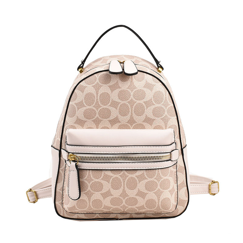 Free shipping designer 2025 new fashionable backpack with high appearance premium texture and large capacity bag for women
