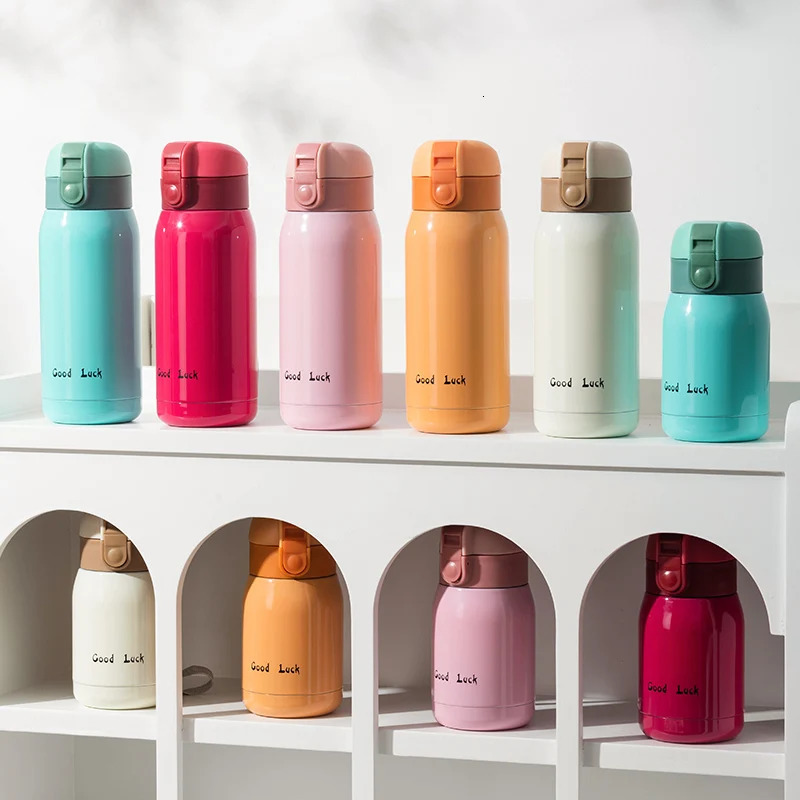 200ML350ML Stainless Steel Pocket Cup Travel Thermal Coffee Mug Mini Thermos Vacuum Flask Insulated Sport Water Bottle 251107 W260226