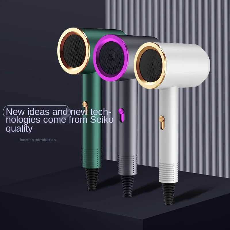 Hair Dryer Power Ionic Strong Wind Quick Drying Hair Care And Styling Appliances High Speed Powerful Airflow Hairdryer LighterT251118