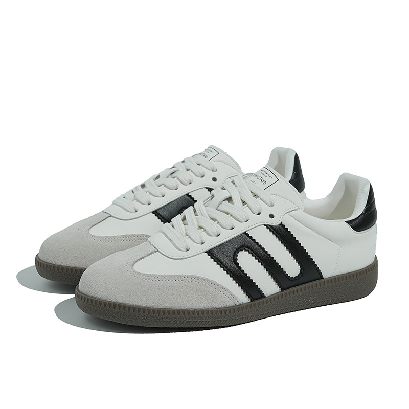 Free shipping designer casual shoe women black white grey milk tea color comfortable breathable outdoor sport shoe