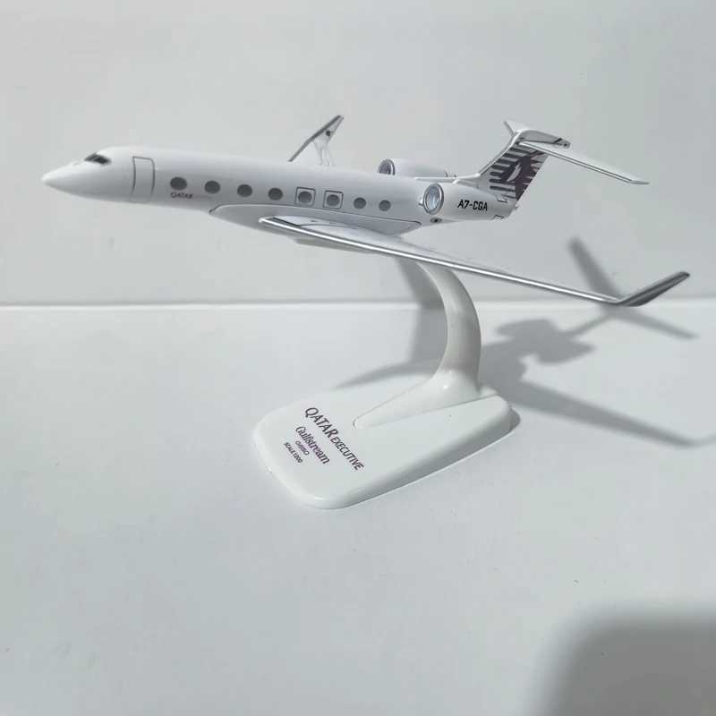 JASON TUTU Qatar Airways Gulfstream G650 Aircraft Diecast 1/200 Scale Planes Airplane Model Plane Model Gift C251118