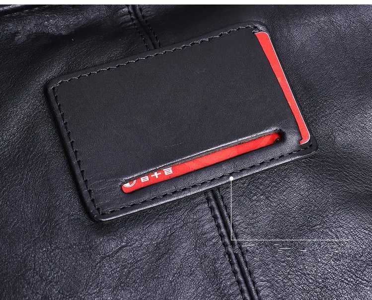 New leather mens handbag soft black shoulder bag business casual briefcase 14-15.6 notebook bag portable file bag 2024 Z250418