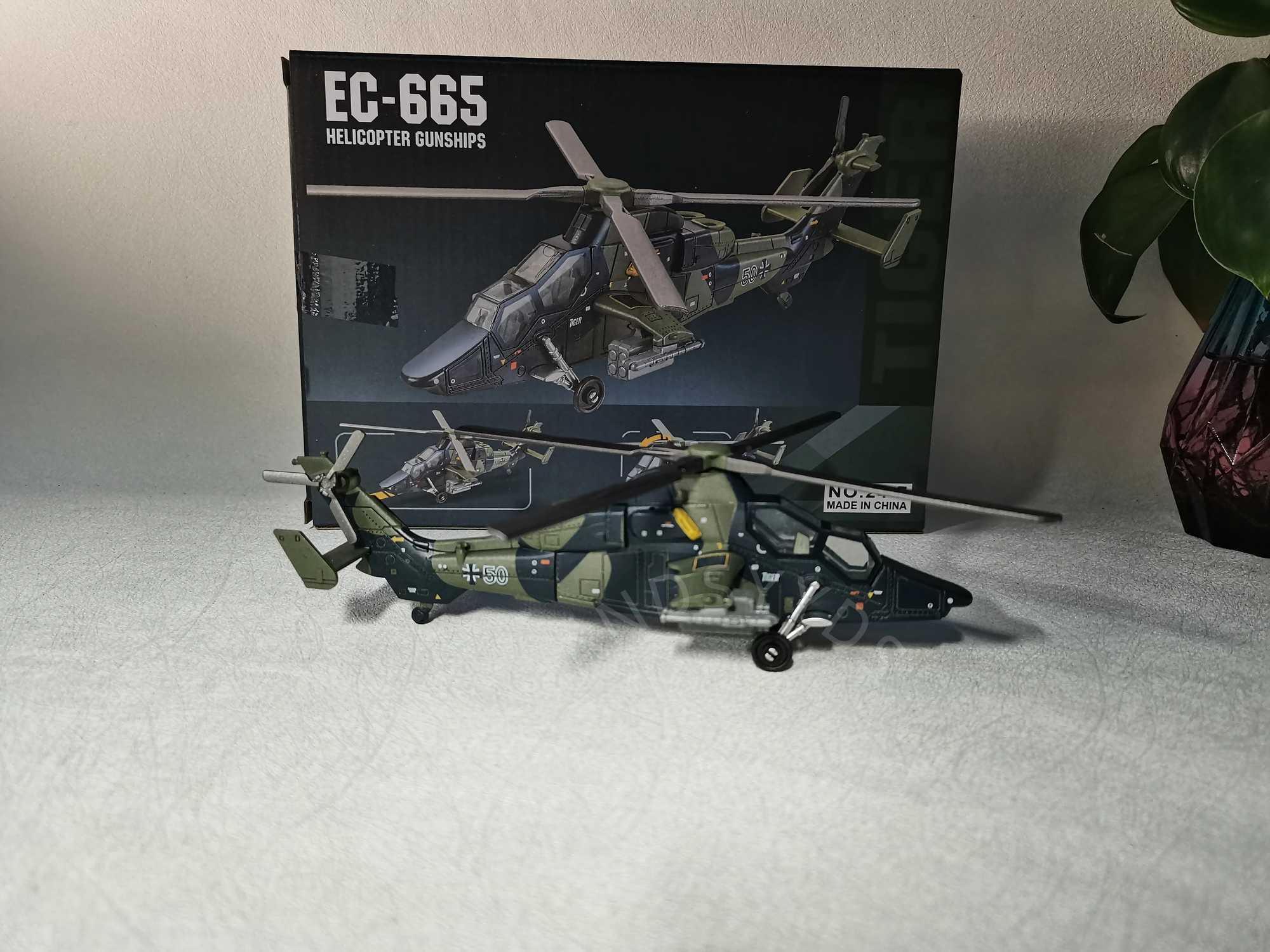 Plastic 1/72 Modern Die-Cast Fighter Toy ABS Model EC-665 Assembled Educational Display Collection Plane Kits To Build Gift C251118