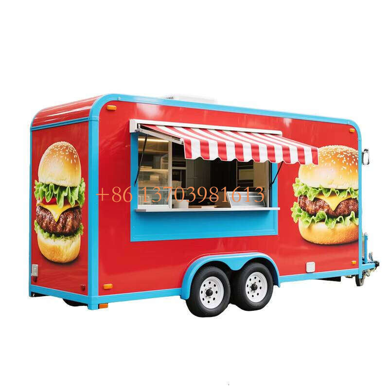 High Quality Custom Food Truck with All-in-One Kitchen Setup for Startup Food Business