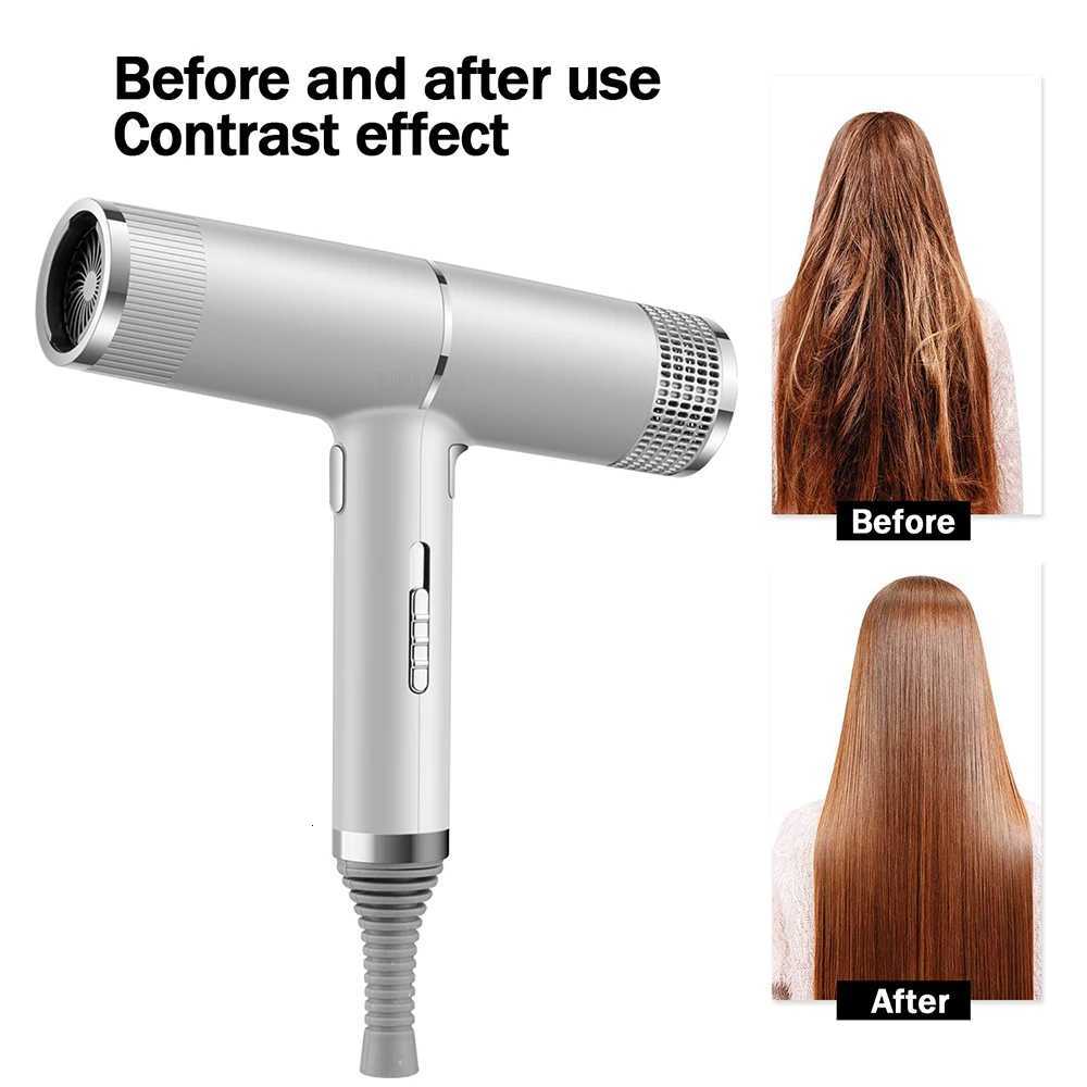 Professional Hair Dryer Hot Cold Wind Anion Blower Strong Power Styling Salon Hairdryer Fast Drying With Diffuser Nozzle MouthT251118