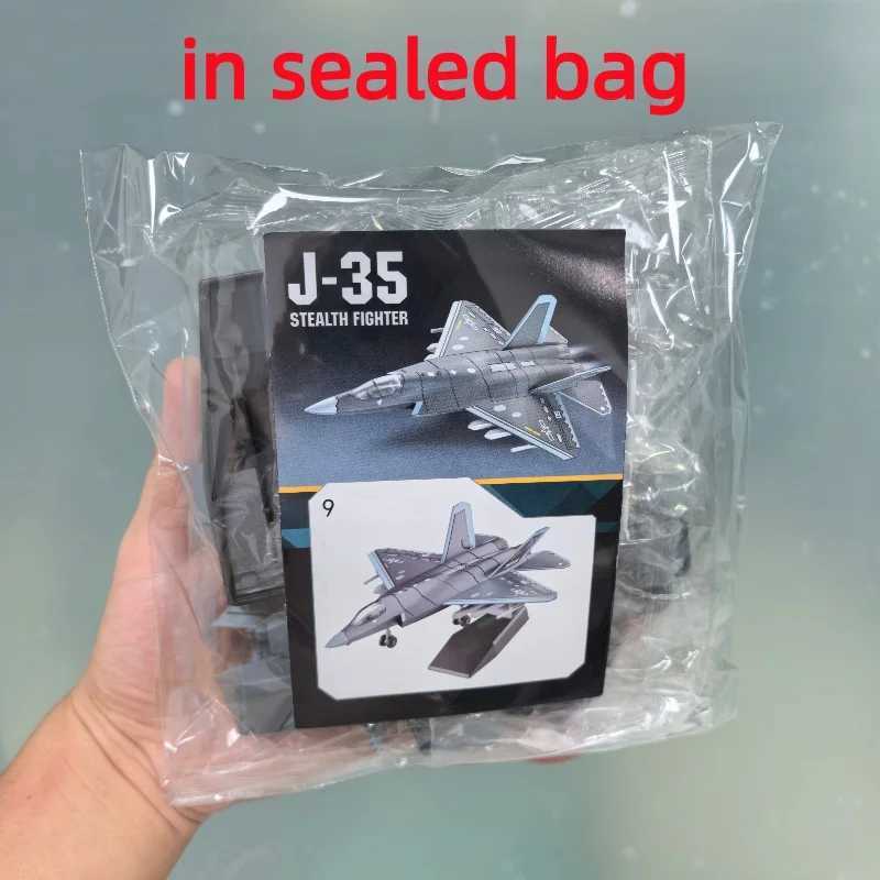 1/72 Creative Military Series Building Blocks China Stealth Carrier Based Multi-Purpose Fighter Model Toys For Boys Xmas Gifts C251118