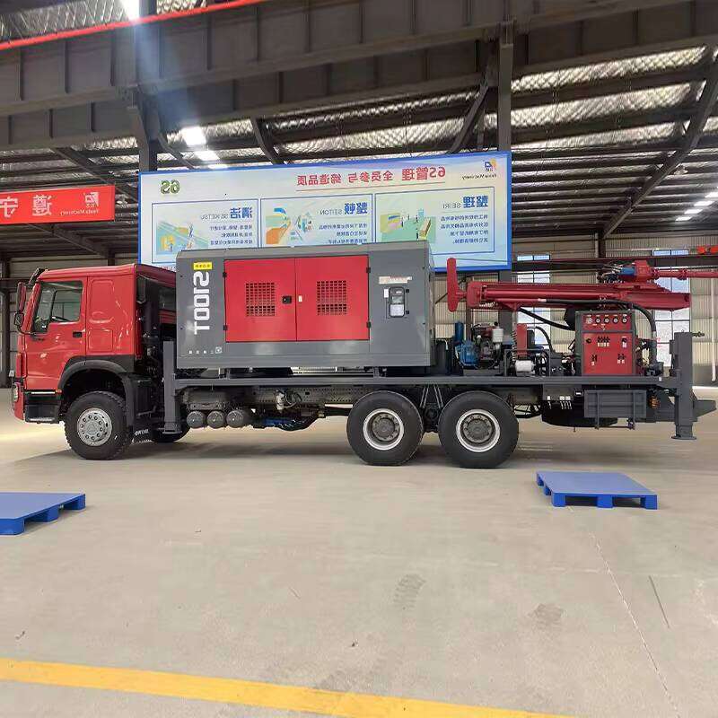 Truck Mounted Dth Earth Hole Bore Well Underground Water Well Rotary Drill Machine