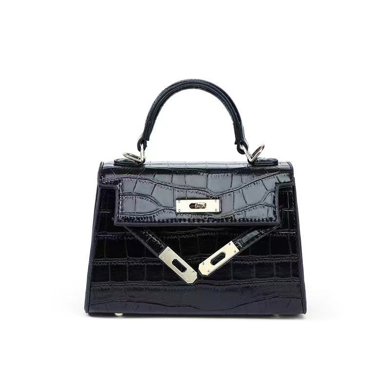 Women's 2025 new trendy light luxury Kelly bag fashionable handheld small square bag high-end single-shoulder crossbody bag