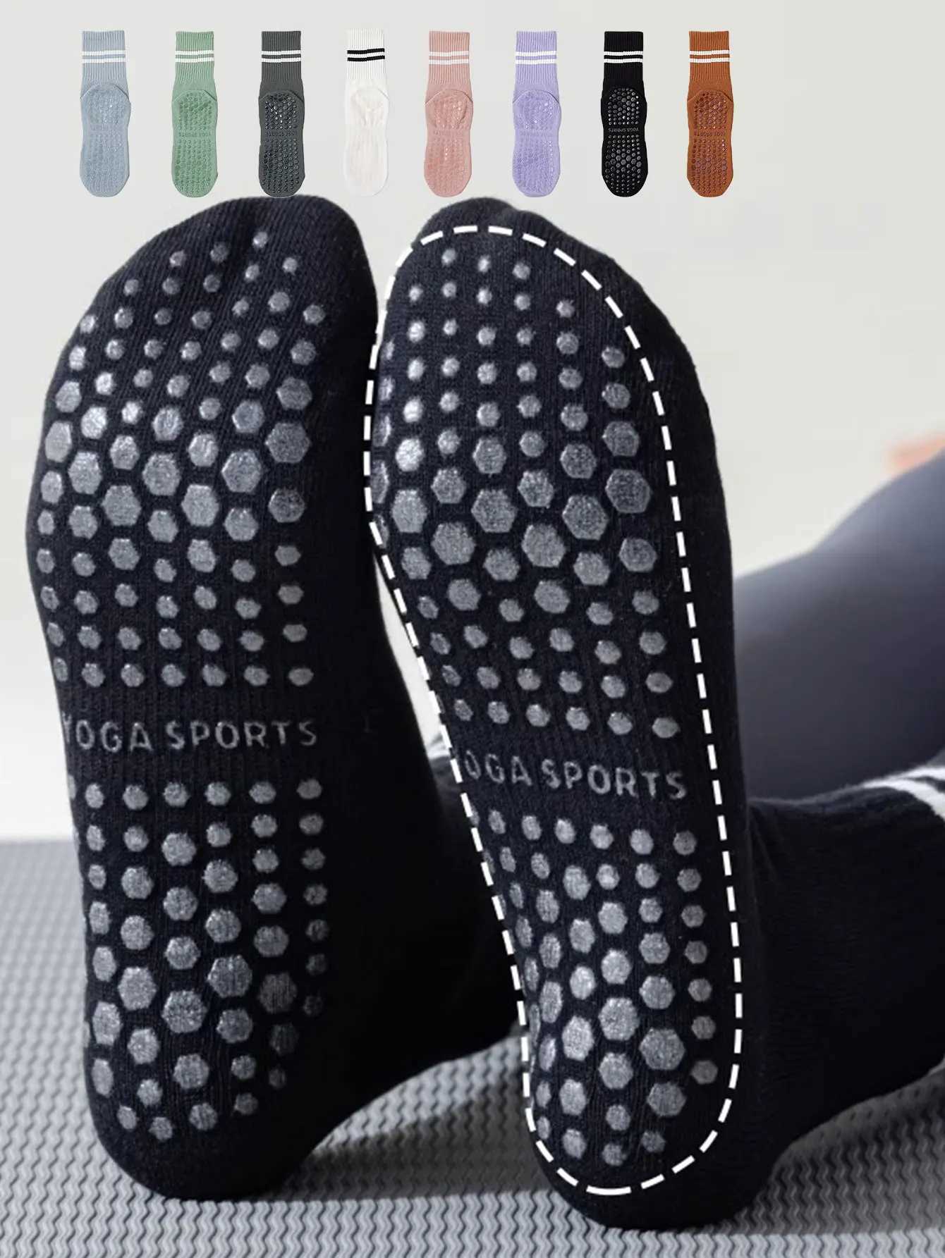 2 Pairs Of Yoga Soc… - image