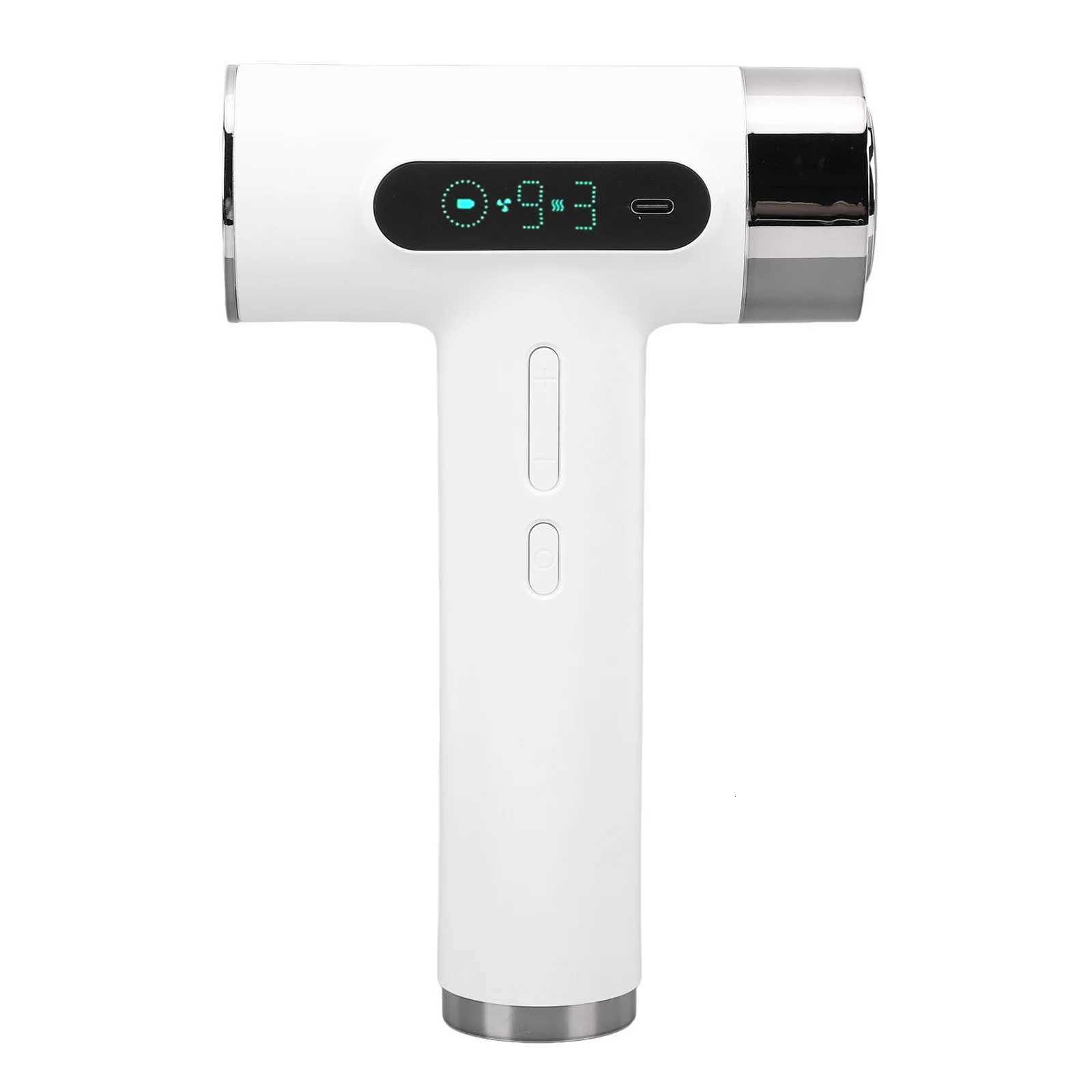 Cordless Portable Hair Blow Dryer 9 Wind Speeds Cordless Blow Dryer Enhanced Safety 100000RPM USB Rechargeable 300W for TravelT251118