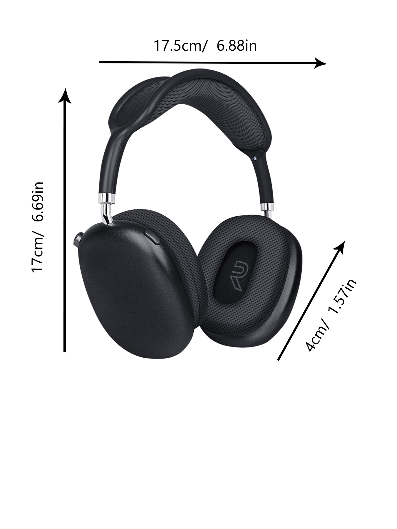 Over-ear wireless headphones, ANC noise cancellation, chip 5.4, surround sound, ultra-long battery life Bluetooth headphones