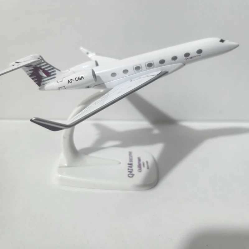 JASON TUTU Qatar Airways Gulfstream G650 Aircraft Diecast 1/200 Scale Planes Airplane Model Plane Model Gift C251118