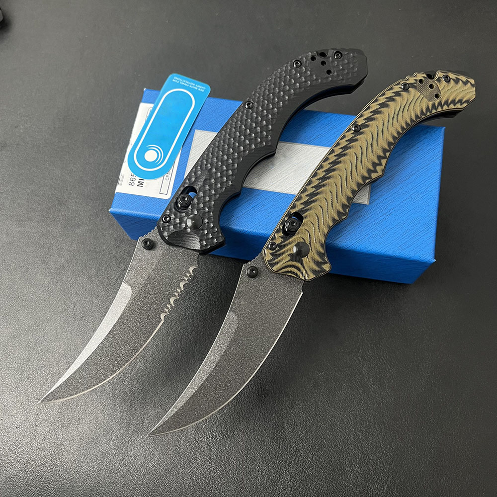 865 Folding Knife CPM-S90v Titanium Coating Blade CNC G10 Handle Outdoor Camping Hiking Survival Pocket Knives