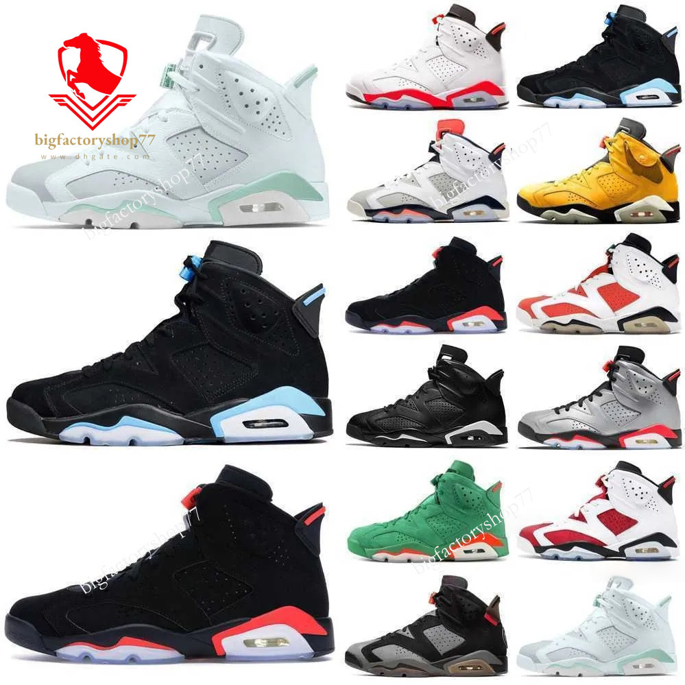 TOP 2026 Jordly6 J6 6s Basketball Shoes Mens 6 British Khaki UNC Blue Gold Hoops Carmine Black Infrared Bordeaux Tech Chrome Hare sports Sneakers