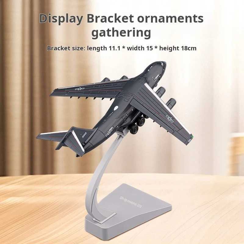 1/180 Tansport 20 Alloy Large Aircraft Diecast model Sound Light Multifunction Exquisite Decoration Kid Toys Collect accurate re C251118
