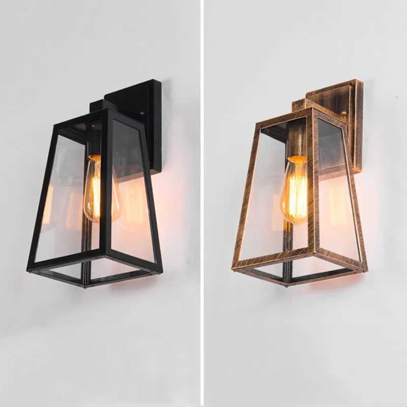 Retro Loft Outdoor Lamp Indursty Lights Garden Light Restaurant Stair Aisle Bedroo Porch Warehouse Pub Cafe Lamp Bra Wall Sconce M251118