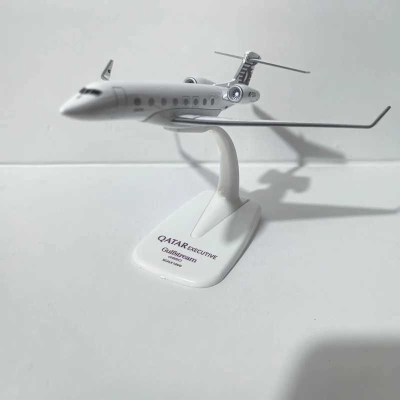 JASON TUTU Qatar Airways Gulfstream G650 Aircraft Diecast 1/200 Scale Planes Airplane Model Plane Model Gift C251118